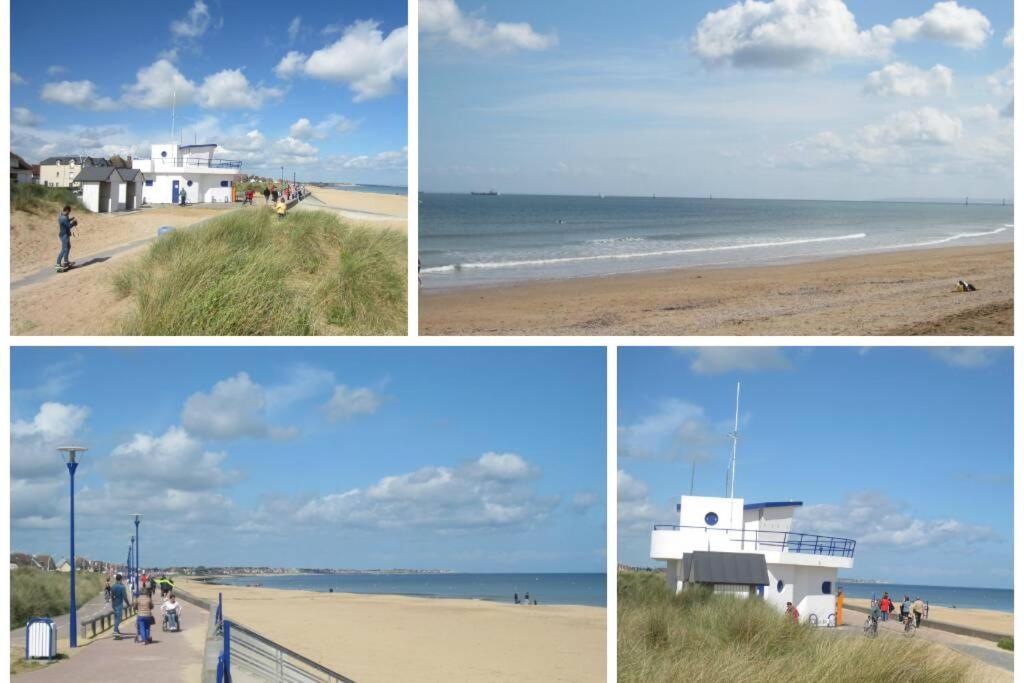 Votre appartement à 200m de la plage Ouistreham Exterior foto